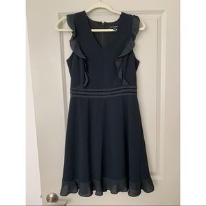 Banana Republic ruffle dress